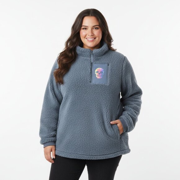 Women Coats & jackets Fleece jacket Torrid Fleece Jackets - Picture 3 of 5